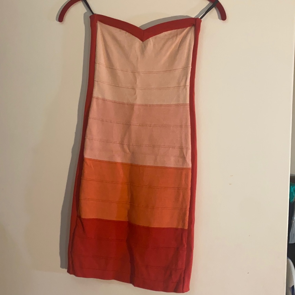 Mini Strapless Dress - image 1